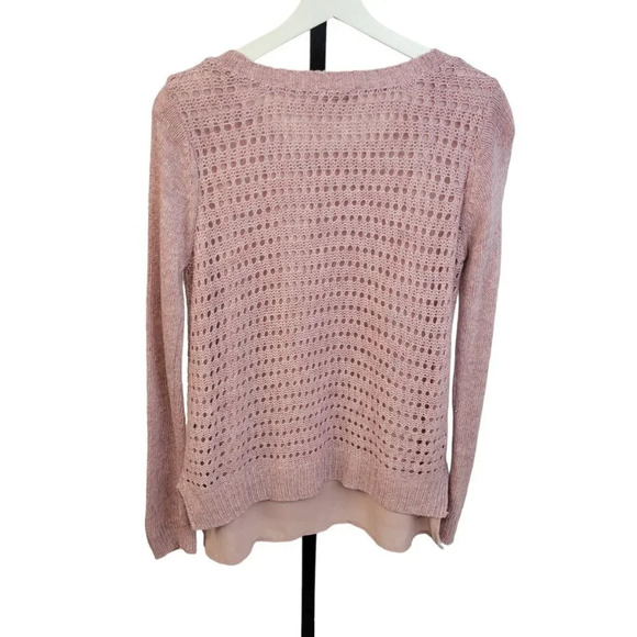 St. Johns  Bay Womens Knit Sweater Size Small Pink - Picture 4 of 5